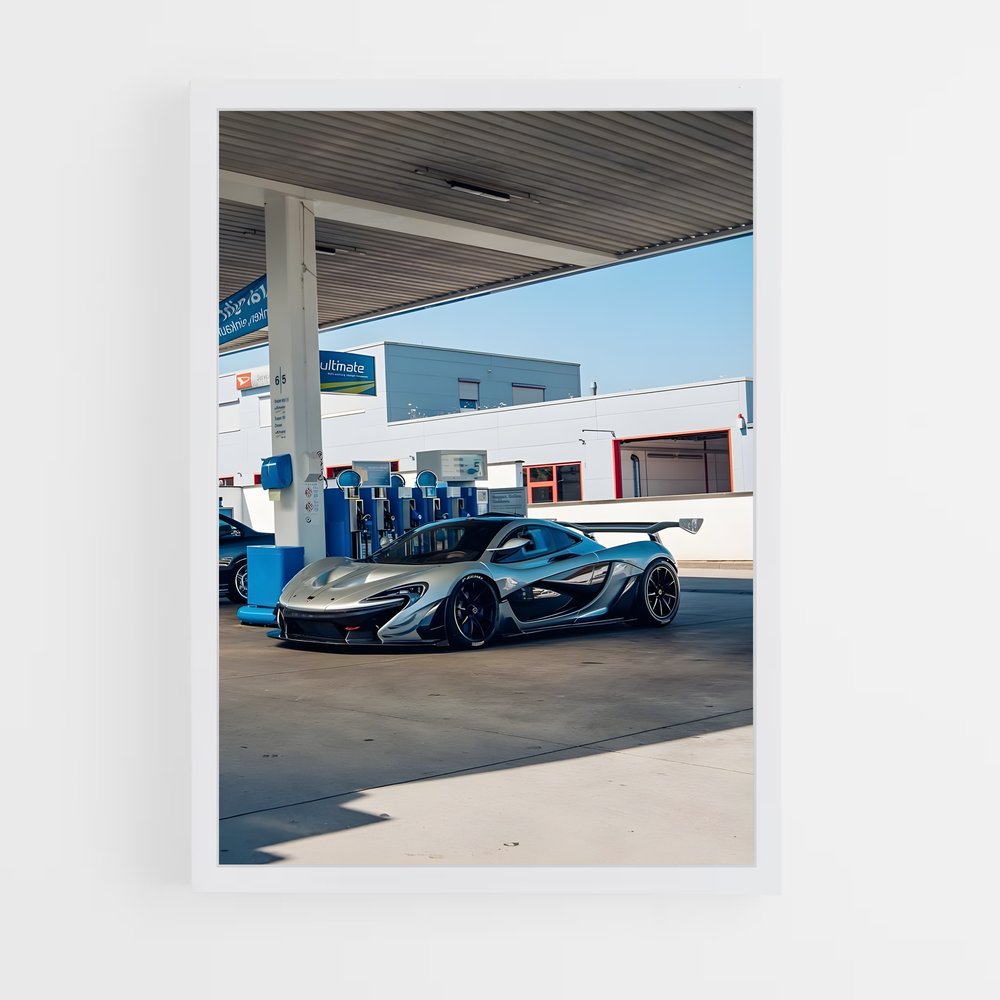 Poster Essence d'Automobile – affiche Mclaren (vue 3)